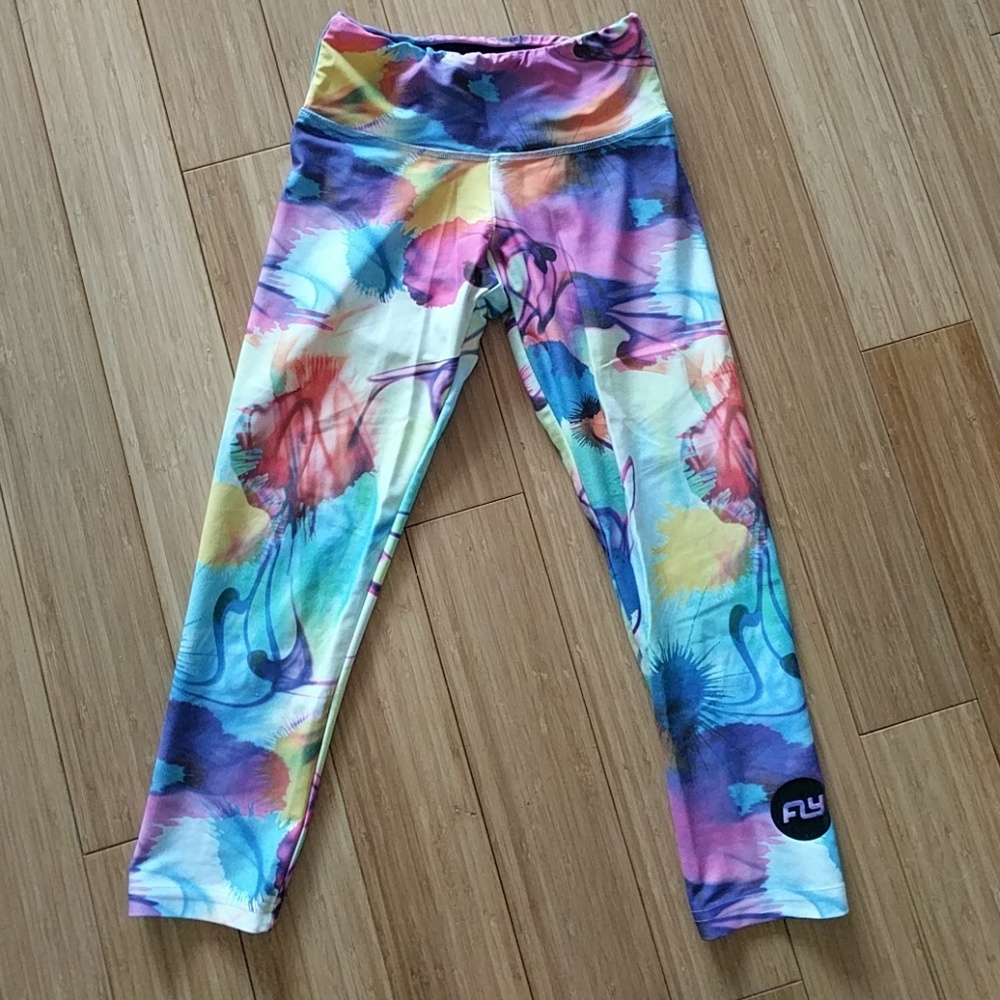 Flywheel crop leggings